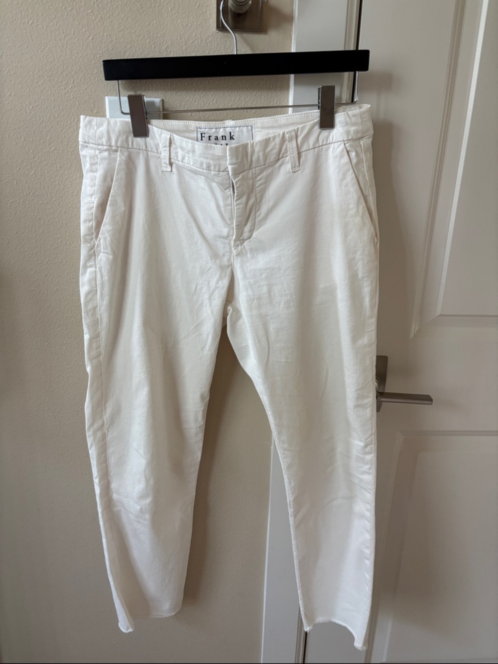 White Casual Trousers